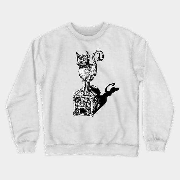 Old School D&D Design 33 Crewneck Sweatshirt by Giantstomp